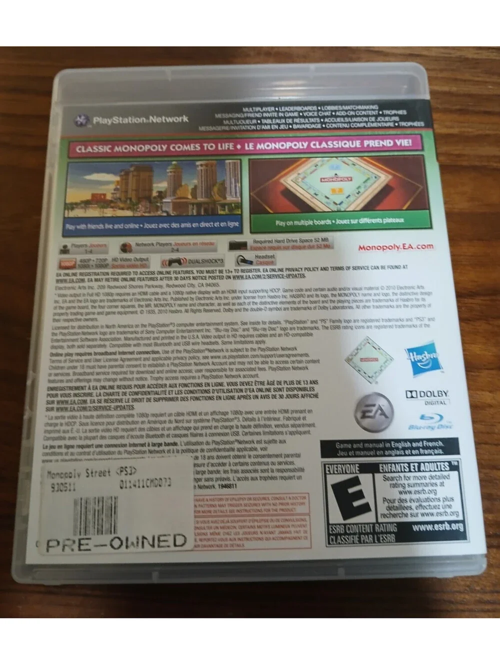Monopoly Streets (Sony PlayStation 3, 2010)
